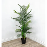 Faux Botanical Outdoor Green Palm Tree-Artificial Trees-Le Present-LOOMLAN