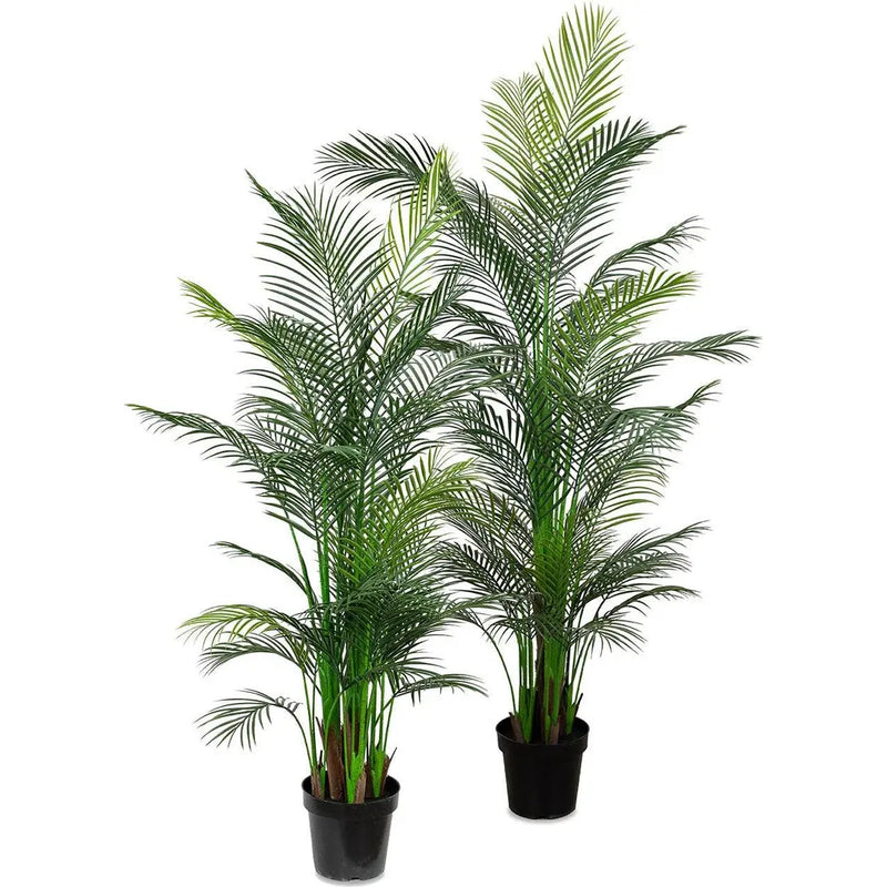 Faux Botanical Outdoor Green Palm Tree-Artificial Trees-Le Present-LOOMLAN