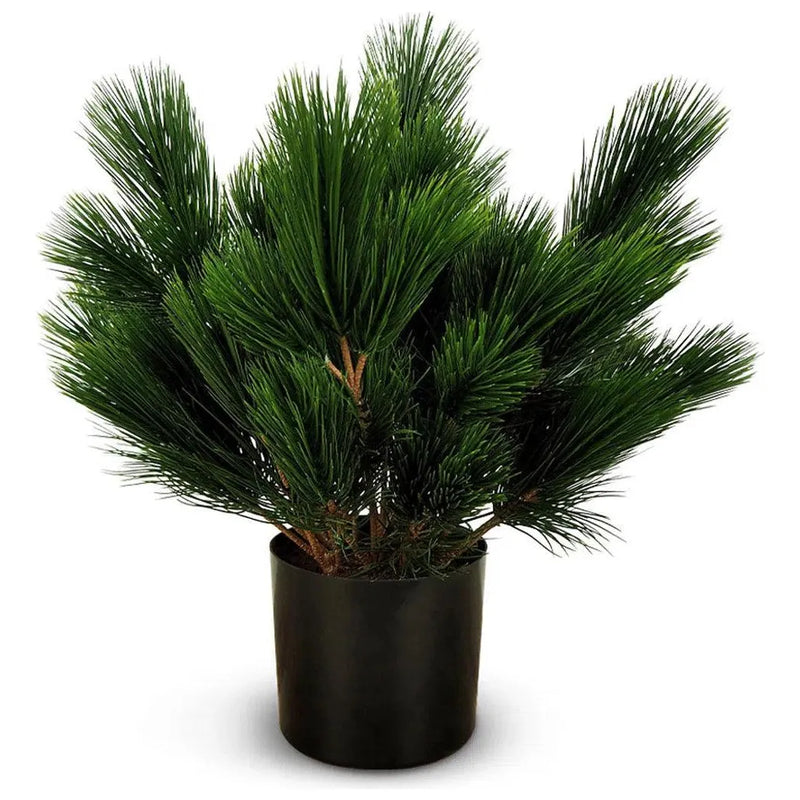 Faux Botanical Outdoor Green Pinus-Artificial Trees-Le Present-22" H-LOOMLAN