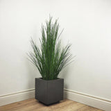 Le Present-Faux Botanical Outdoor Green Potted Grass-Potted Plants-LOOMLAN