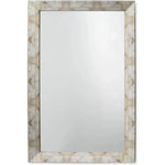 Faux Horn Rectangular Reversible Wall Mirror - Small