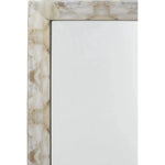 Faux Horn Rectangular Reversible Wall Mirror - Small