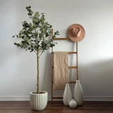 Faux Indoor Eucalyptus Tree Planter-Artificial Trees-Le Present-LOOMLAN