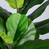 Faux Indoor Fiddle Leaf Tree Planter-Artificial Trees-Le Present-LOOMLAN