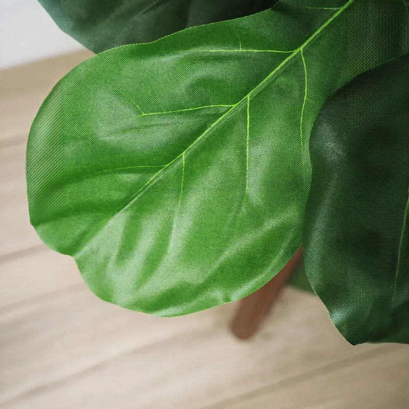 Faux Outdoor Green Fiddle Leaf Fig Tree-Artificial Trees-Le Present-LOOMLAN