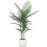 Le Present-Faux Outdoor Madagascar Palm Planter-Potted Plants-Beige-LOOMLAN