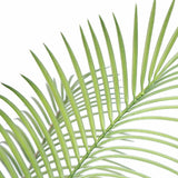 Le Present-Faux Outdoor Madagascar Palm Planter-Potted Plants-White-LOOMLAN