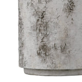 Faux Birch Nature-Inspired Fiber Cement Outdoor Planter