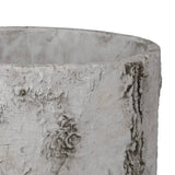 Faux Birch Nature-Inspired Fiber Cement Outdoor Planter