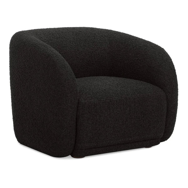 Faye Cureved Back Accent Chair - LOOMLAN - Moe's Home - Club Chairs
