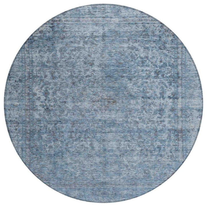 Felissae Blue Washable Indoor - Outdoor Rug - LOOMLAN - LOOMLAN Rugs - Outdoor Rugs