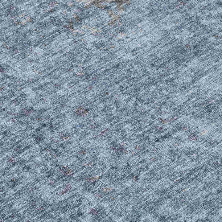 Felissae Blue Washable Indoor - Outdoor Rug - LOOMLAN - LOOMLAN Rugs - Outdoor Rugs