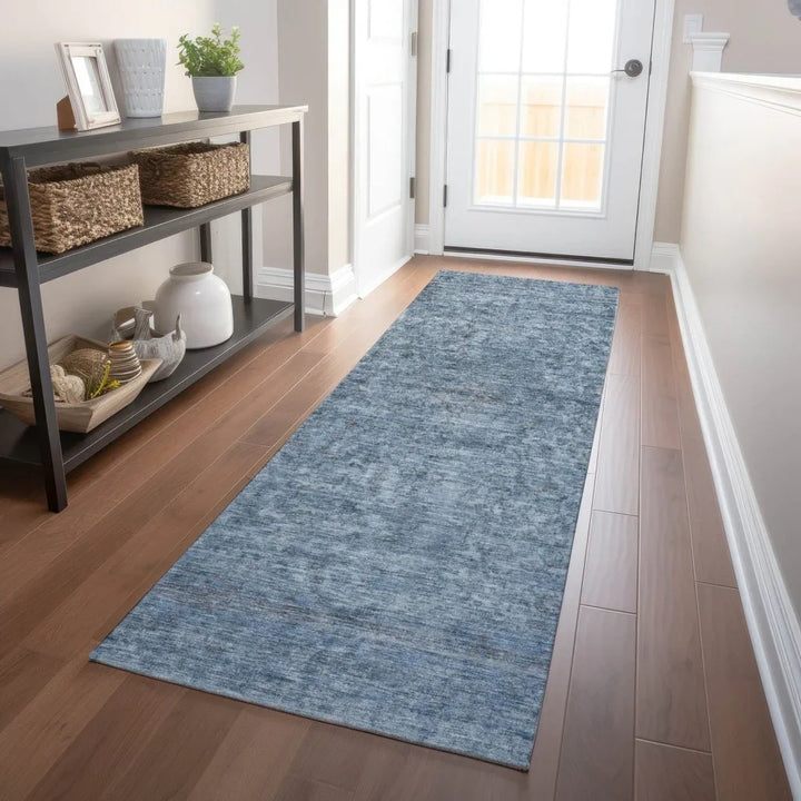 Felissae Blue Washable Indoor - Outdoor Rug - LOOMLAN - LOOMLAN Rugs - Outdoor Rugs