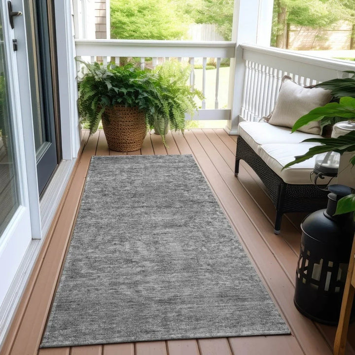 Felissae Gray Washable Indoor - Outdoor Rug - LOOMLAN - LOOMLAN Rugs - Outdoor Rugs