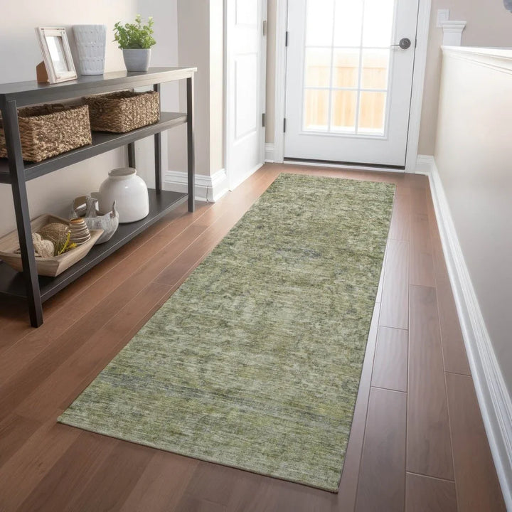 Felissae Green Washable Indoor - Outdoor Rug - LOOMLAN - LOOMLAN Rugs - Outdoor Rugs