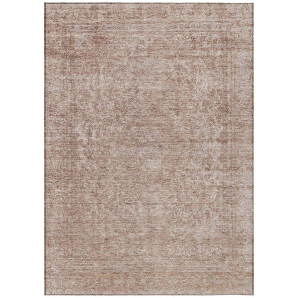 Felissae Orange Washable Indoor - Outdoor Rug - LOOMLAN - LOOMLAN Rugs - Outdoor Rugs