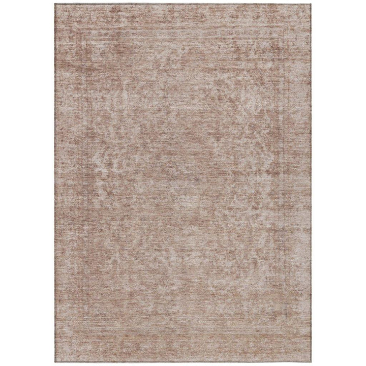 Felissae Orange Washable Indoor - Outdoor Rug - LOOMLAN - LOOMLAN Rugs - Outdoor Rugs