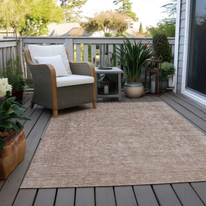 Felissae Orange Washable Indoor - Outdoor Rug - LOOMLAN - LOOMLAN Rugs - Outdoor Rugs