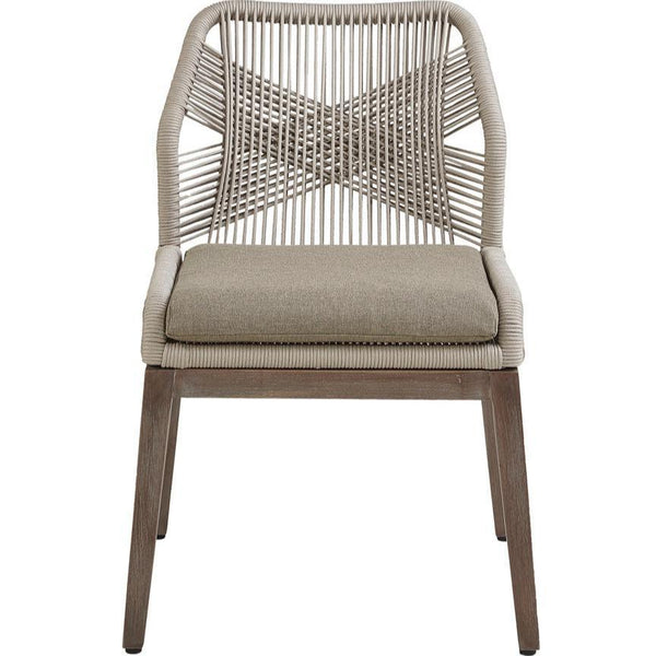 Fiddler Rope Armless Chair-Accent Chairs-Furniture Classics-LOOMLAN