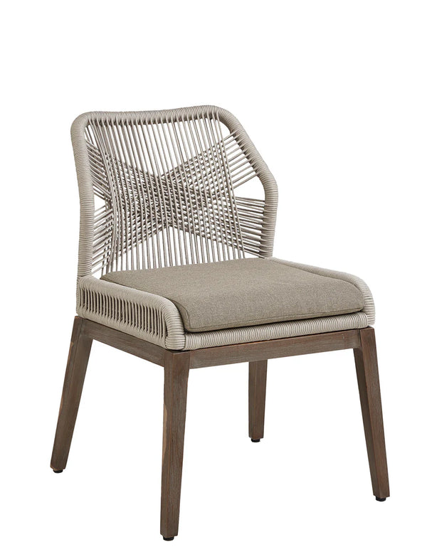 Fiddler Rope Upholstered Armless Chair