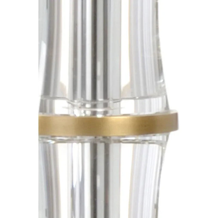 Fiji Clear Crystal Table Lamp - LOOMLAN - Wildwood - Table Lamps