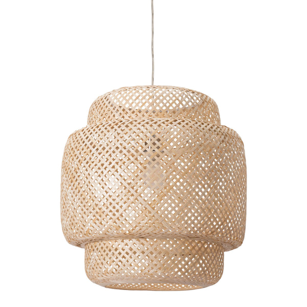 Finch Ceiling Lamp Natural Pendants LOOMLAN By Zuo Modern