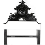 Fiorentina Queen Headboard Black (Headboard Only)