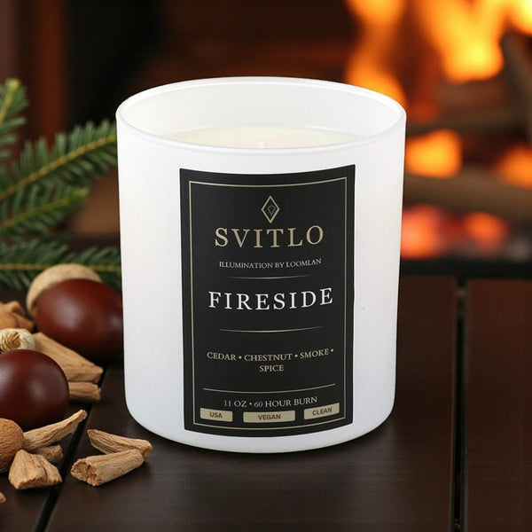 Fireside - Cedar, Chestnut Candle