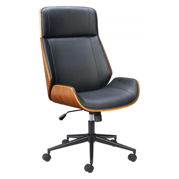 Flex Faux Leather High Back Office Chair