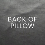 Flirty Pillow - Pewter-Throw Pillows-D.V. KAP-LOOMLAN