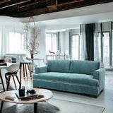 Floridian Fun - Tropical Handcrafted Leather Couch Sofas & Loveseats LOOMLAN By Uptown Sebastian