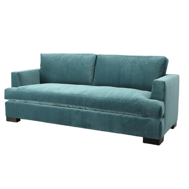 Floridian Fun - Tropical Hand Leather Couch - LOOMLAN - Uptown Sebastian - Sofas & Loveseats