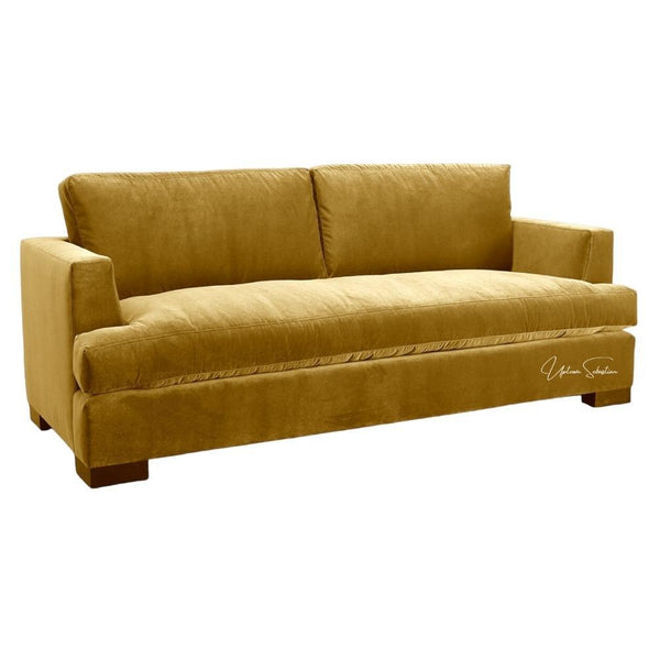 Floridian Fun - Tropical Handcrafted Leather Couch Sofas & Loveseats LOOMLAN By Uptown Sebastian