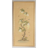 Flowering Tree Panel Hand Painted Artwork-Artwork-Chelsea House-Tree Panel B-LOOMLAN