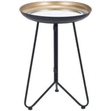 Foley Accent Table Gold & Black