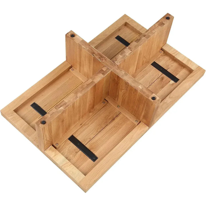 Folke Wood Rectangular Coffee Table - LOOMLAN - Moe's Home - Coffee Tables