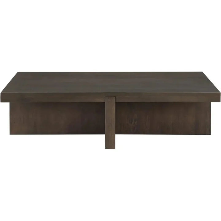 Folke Wood Rectangular Coffee Table - LOOMLAN - Moe's Home - Coffee Tables