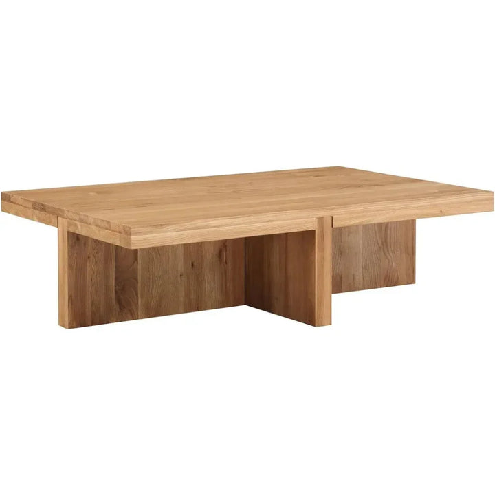 Folke Wood Rectangular Coffee Table - LOOMLAN - Moe's Home - Coffee Tables