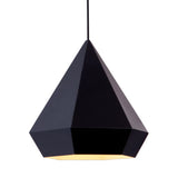 Forecast Ceiling Lamp Black Pendants LOOMLAN By Zuo Modern