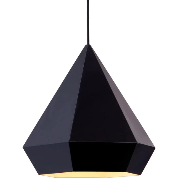 Forecast Ceiling Lamp Black Pendants LOOMLAN By Zuo Modern