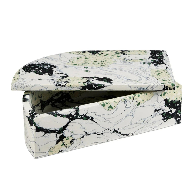 Fossey Composite Rectangular Stone Box