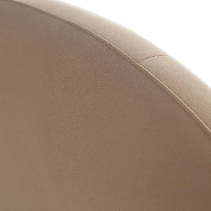 Fox Camel Performance Velvet Bed with Arch Headboard - LOOMLAN - Diamond Sofa - Beds