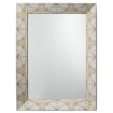 Fragment Faux Horn Rectangular Reversible Wall Mirror - Large Wall Mirrors LOOMLAN By Jamie Young