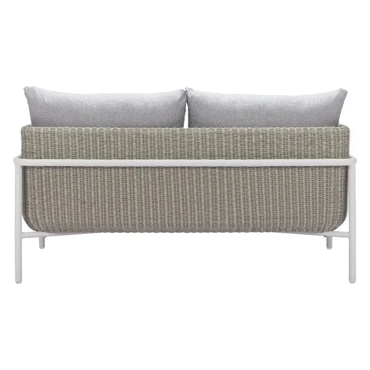 Frais Gray Loveseat - LOOMLAN - Zuo Modern - Outdoor Sofas & Loveseats