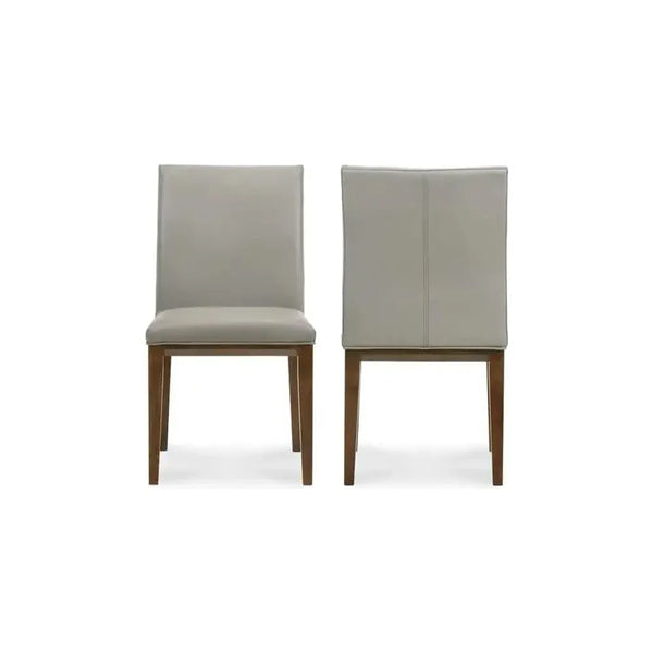 Frankie Leather Side Dining Chair 2PC