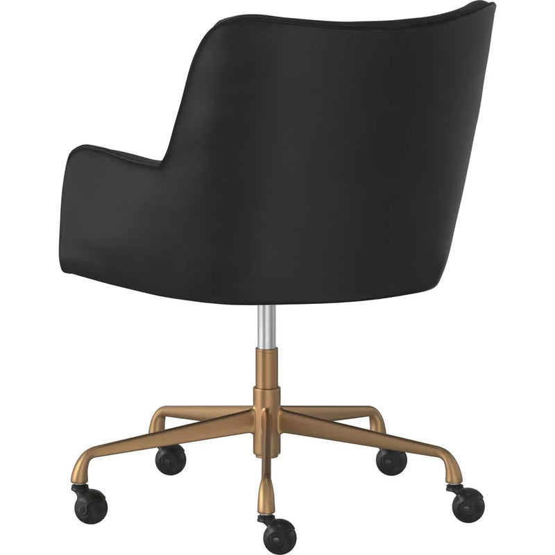 Franklin Leather Modern Office Chair