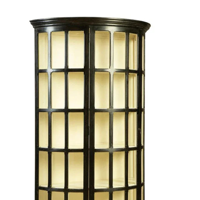 Franklin Telephone Booth Style Wood Display Cabinet - LOOMLAN - Furniture Classics - Buffets & Curios