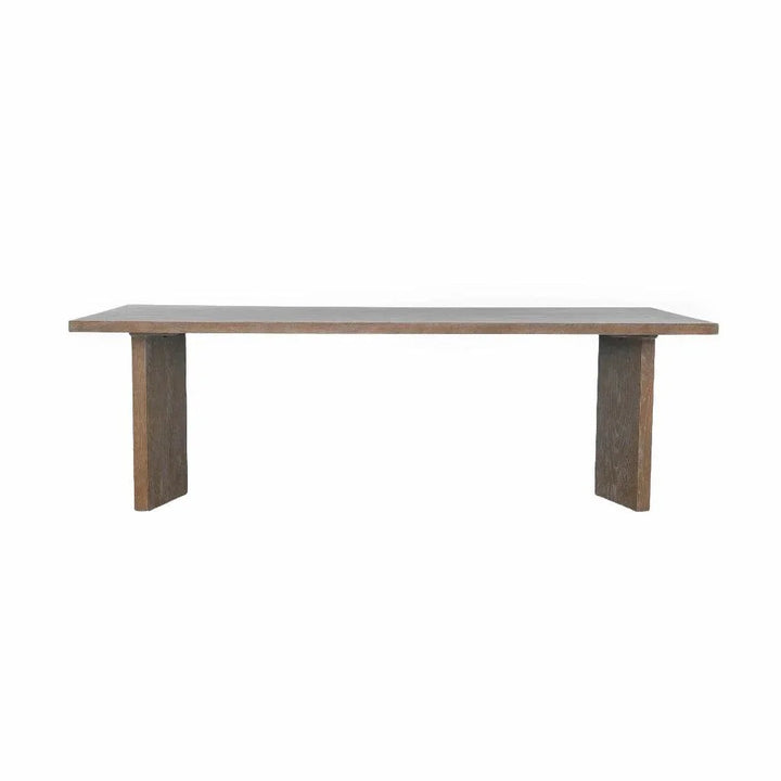 Fraser Wooden Rectangular Dining Table - LOOMLAN