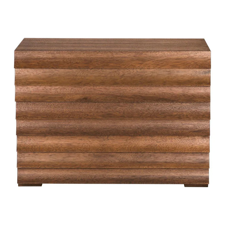 Frederico Wooden Brown Cabinet - LOOMLAN - Noir - Accent Cabinets