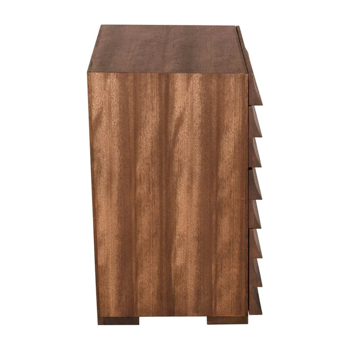 Frederico Wooden Brown Cabinet - LOOMLAN - Noir - Accent Cabinets